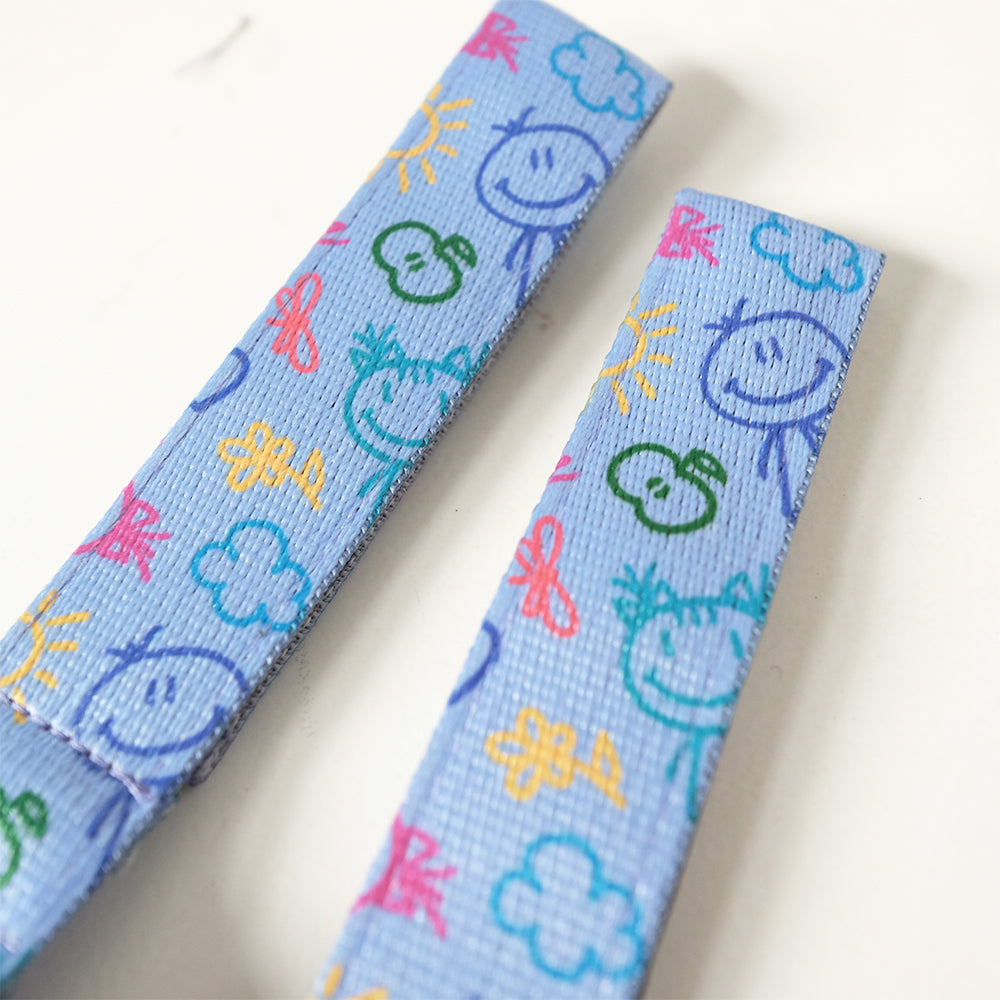 Maison Elmesa On The Go Clips White - Kids Crayon Purple Strap