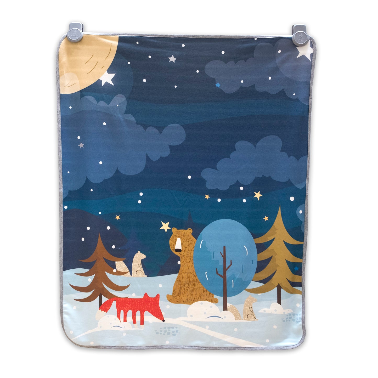 Maison Elmesa Baby Blanket - Night Winter
