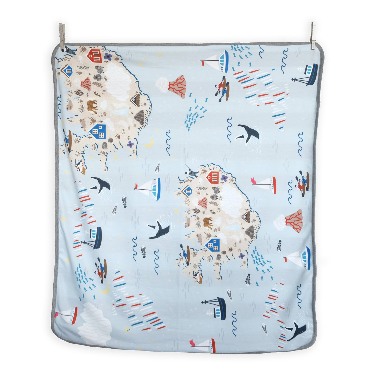 Maison Elmesa Baby Blanket - Oceanlife