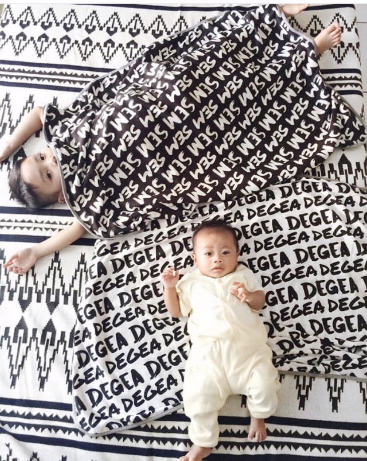 Maison Elmesa Baby Blanket -  Grunge Series