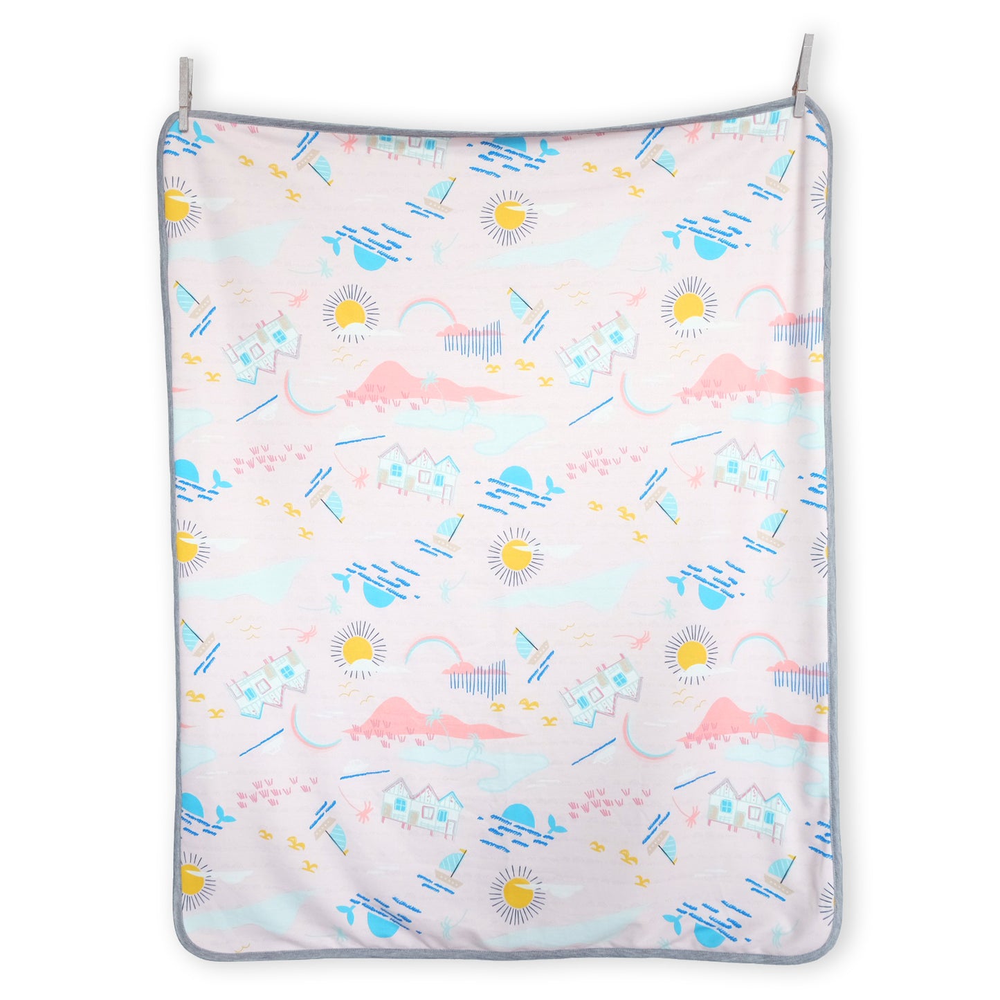 Maison Elmesa Baby Blanket - Palm Spring