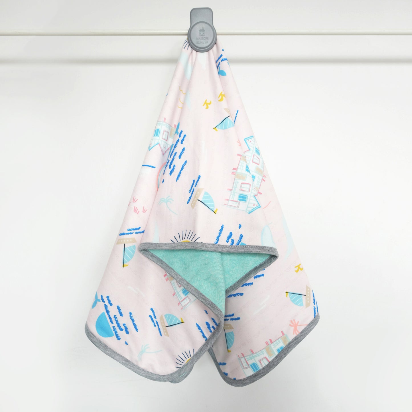 Maison Elmesa Baby Blanket - Palm Spring