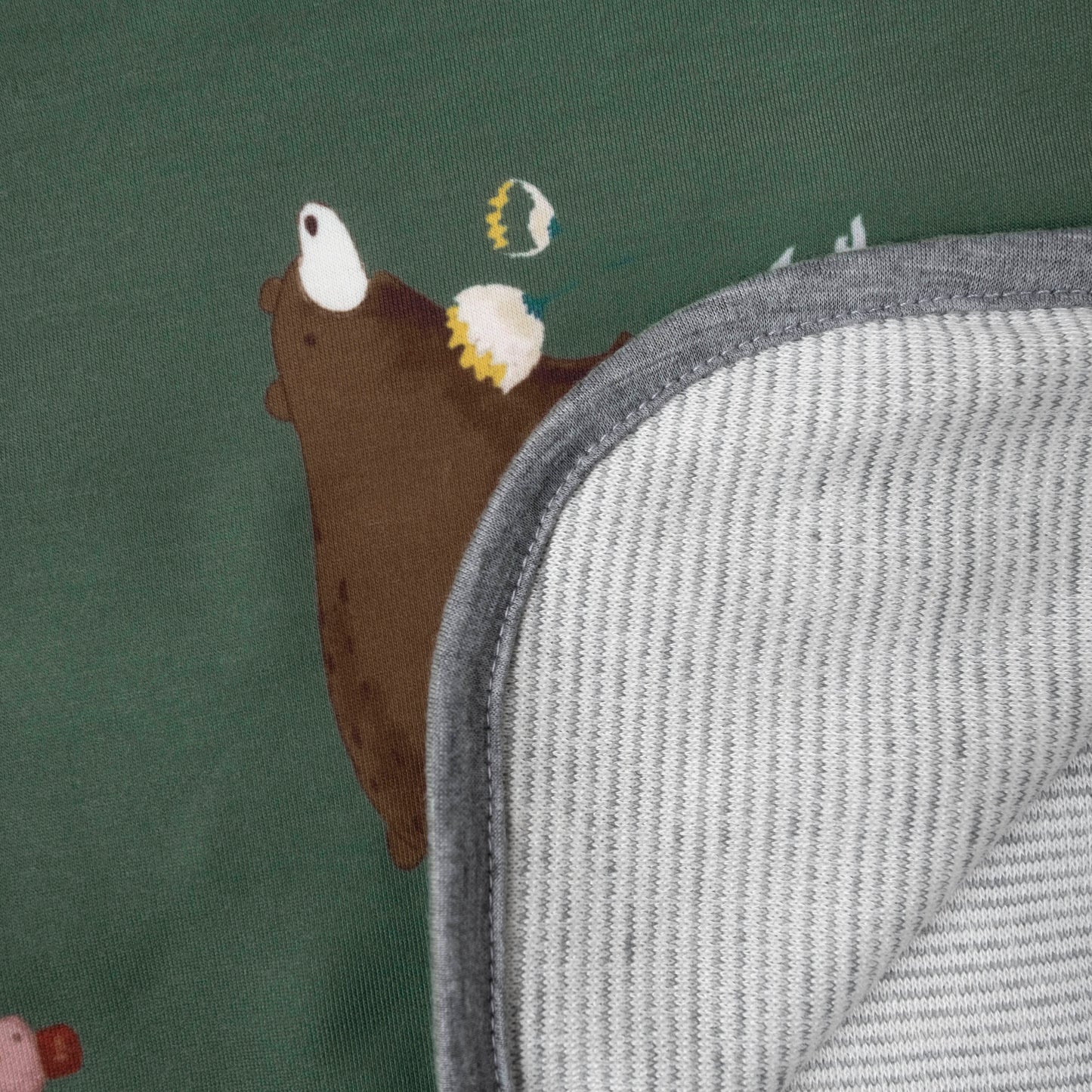 Maison Elmesa Baby Blanket - Redwood Green