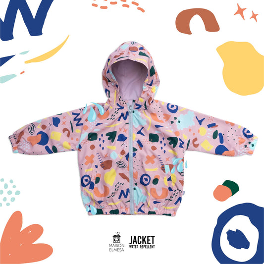 Maison Elmesa Jacket Water Repellent - Rock Candy Pink