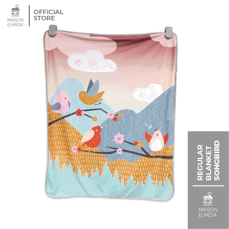 Maison Elmesa Baby Blanket - Songbird