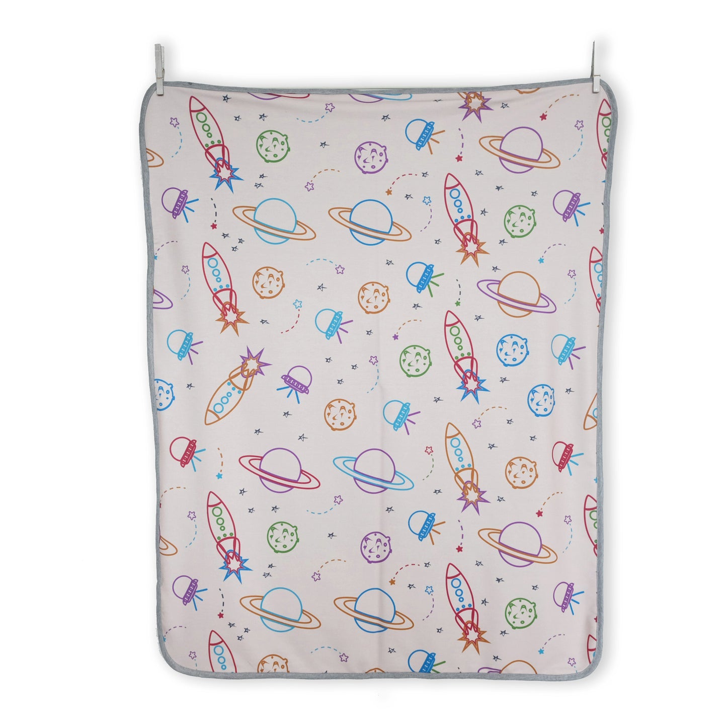 Maison Elmesa Baby Blanket - Space Neon