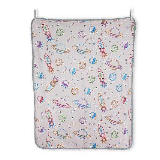 Maison Elmesa Baby Blanket - Space Neon