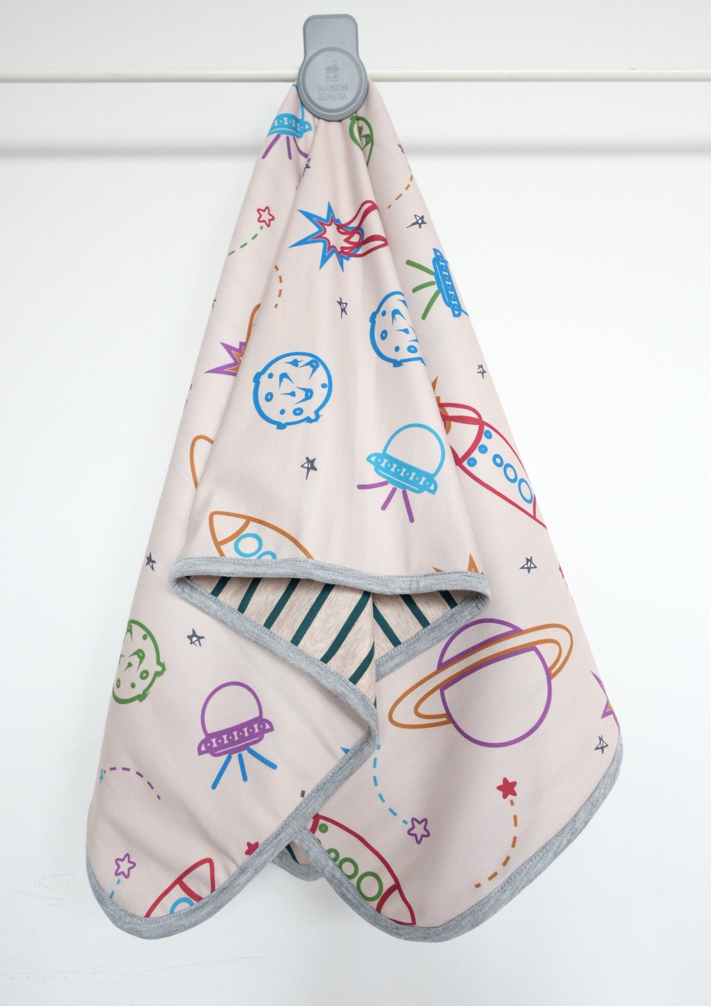 Maison Elmesa Baby Blanket - Space Neon