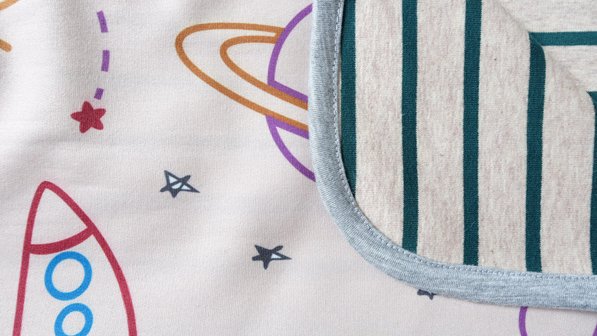 Maison Elmesa Baby Blanket - Space Neon