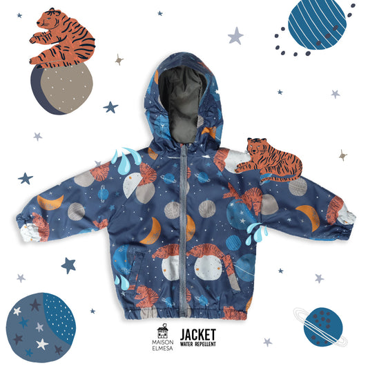 Maison Elmesa Jacket Water Repellent - Moon Tiger