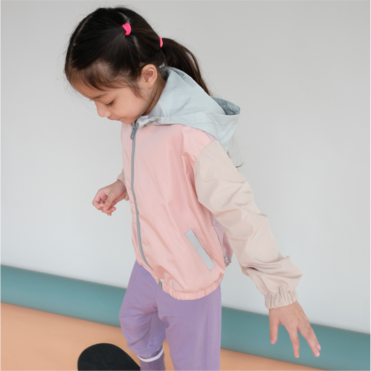 Maison Elmesa Jacket Color Block - Milkyway