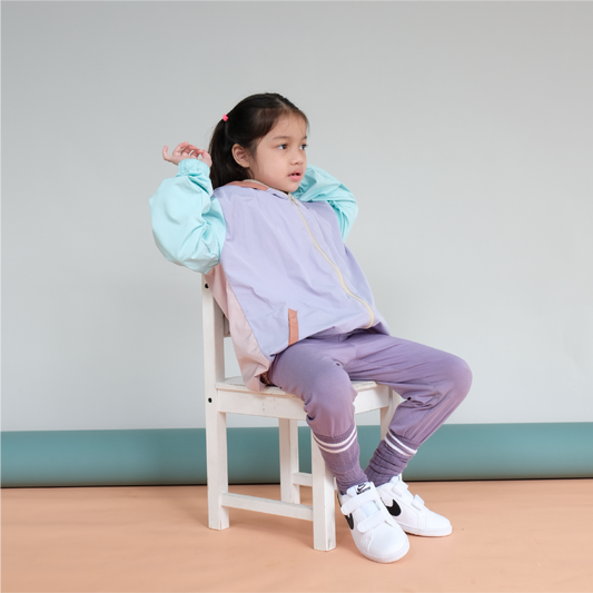 Maison Elmesa Jacket Color Block - Castles