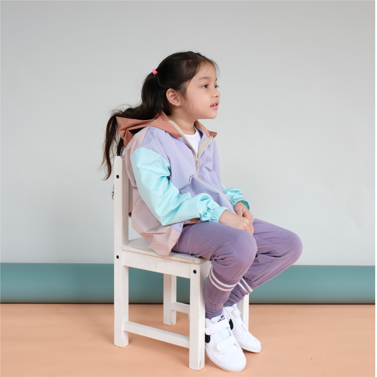 Maison Elmesa Jacket Color Block - Castles