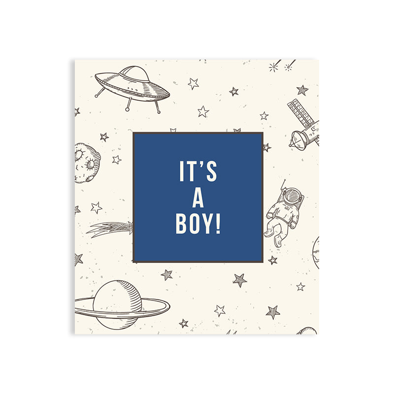Maison Elmesa Greeting Card - Spaceboy