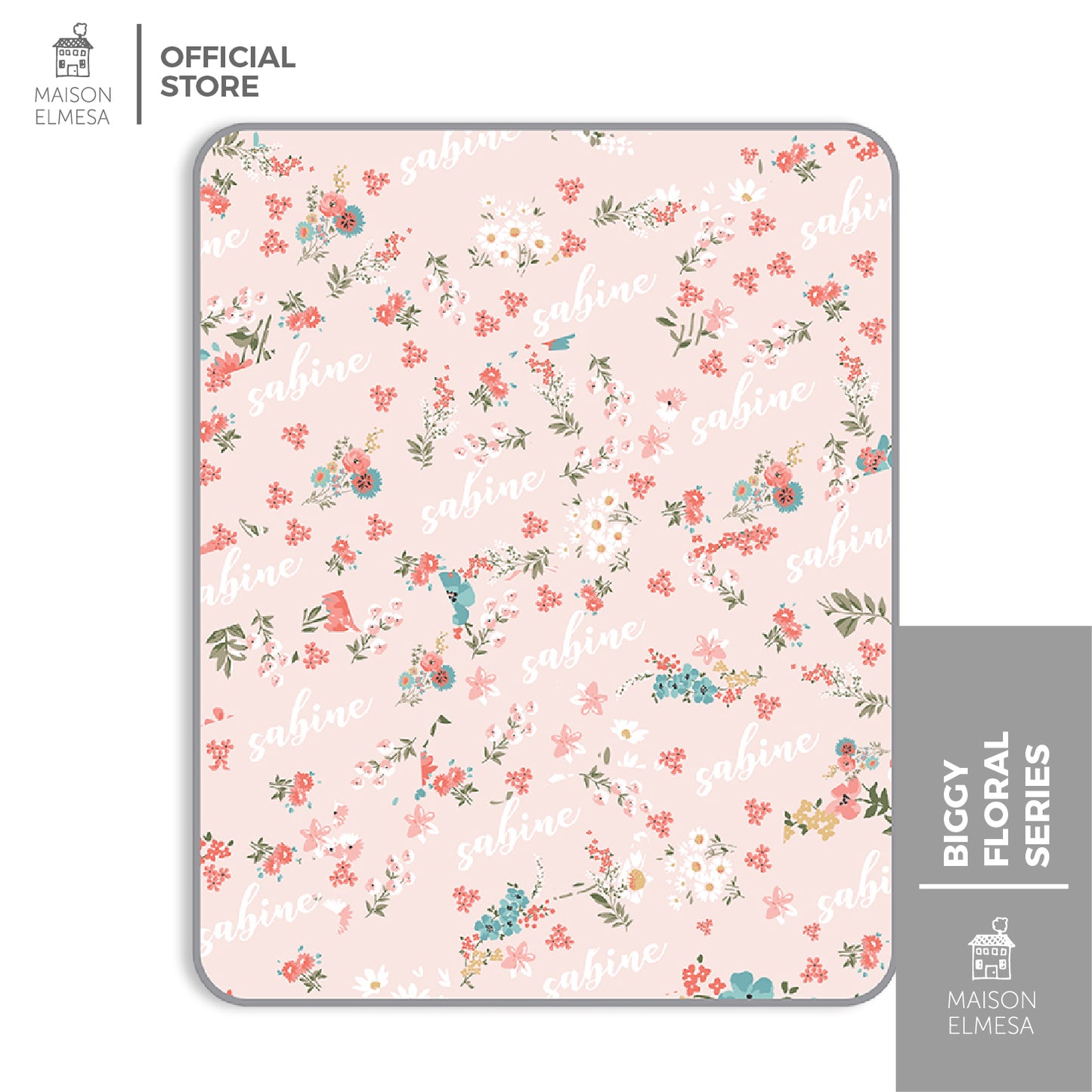 Maison Elmesa Baby Blanket - Floral Biggy Series