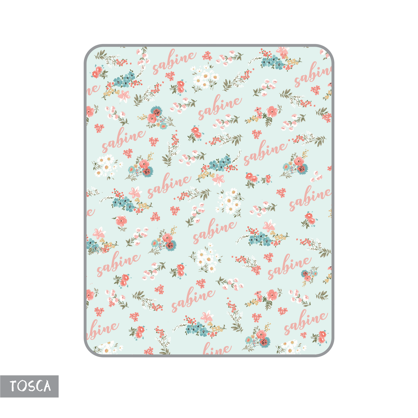 Maison Elmesa Baby Blanket - Floral Series