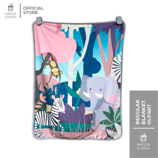 Maison Elmesa Baby Blanket - Olifant