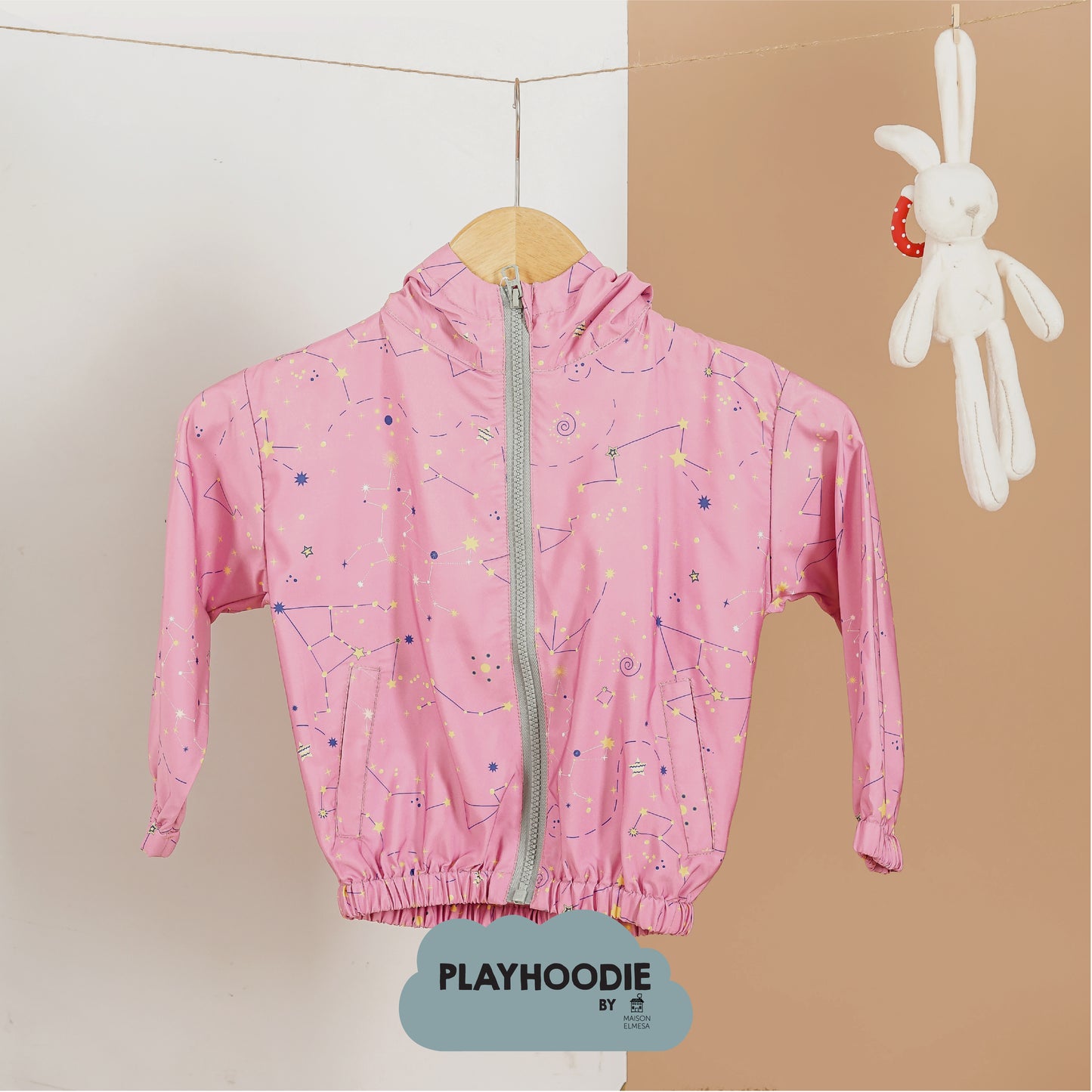 Maison Elmesa Playhoodie - Unicorn Consta Pink
