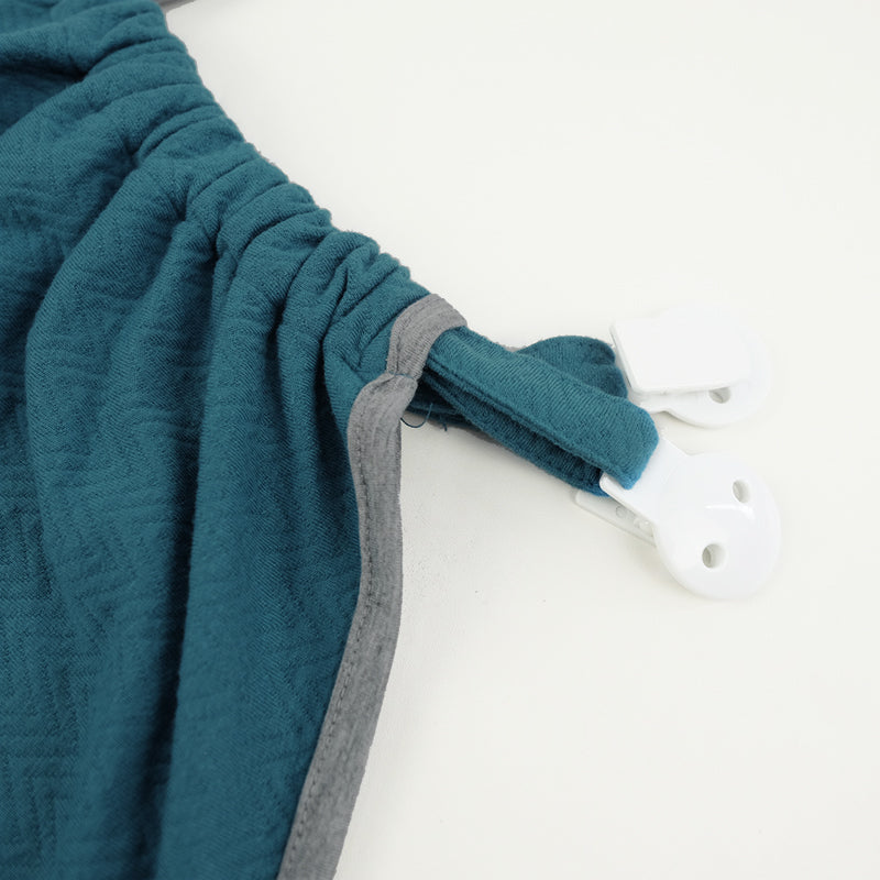 Maison Elmesa Baby Blanket On The Go - Turquoise Texture