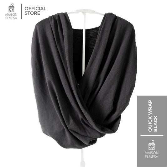 Maison Elmesa Quick Wrap - Black