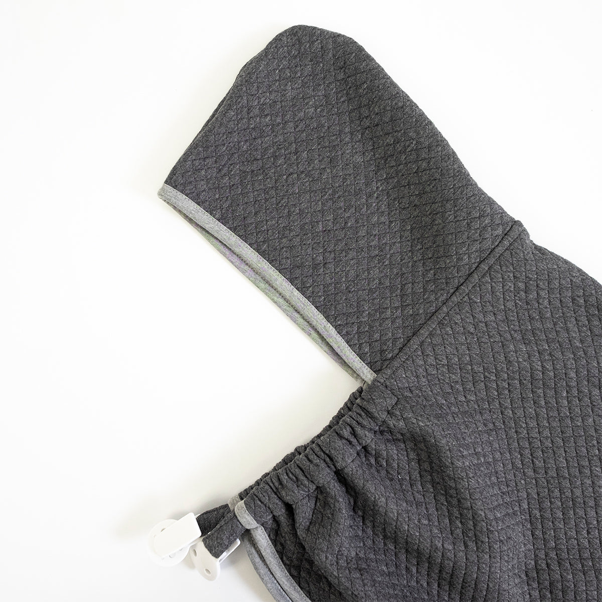 Maison Elmesa Baby Blanket On The Go - Dark Grey Texture