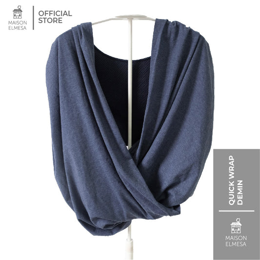 Maison Elmesa Quick Wrap - Denim