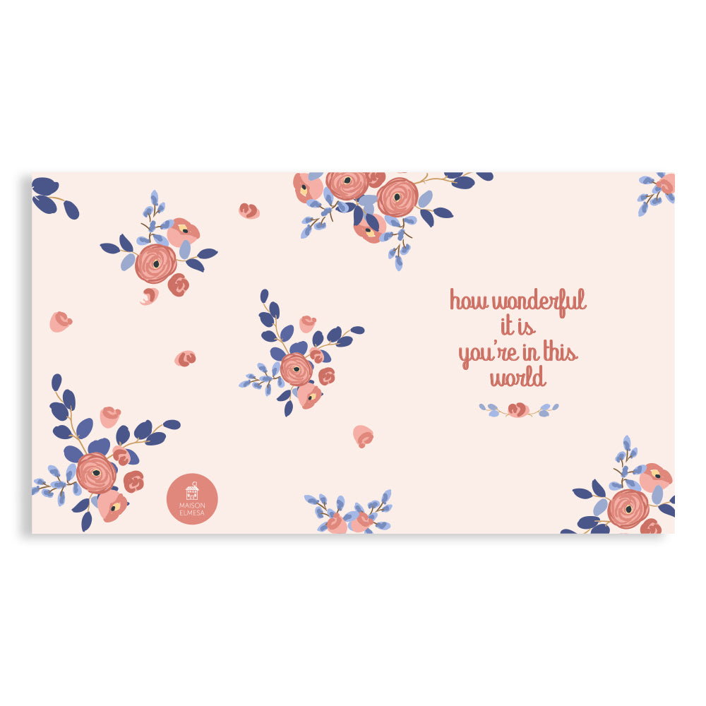 Maison Elmesa Greeting Card - Bloom